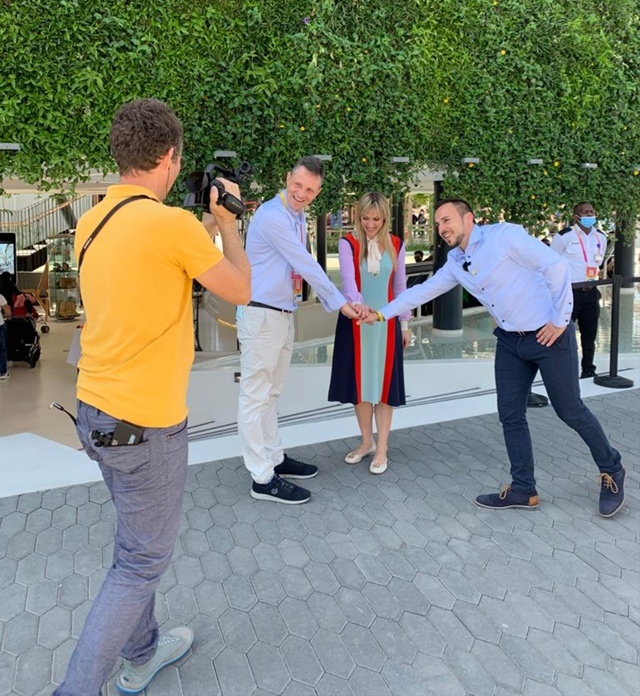 Ana Rotar Petač in David Rotar