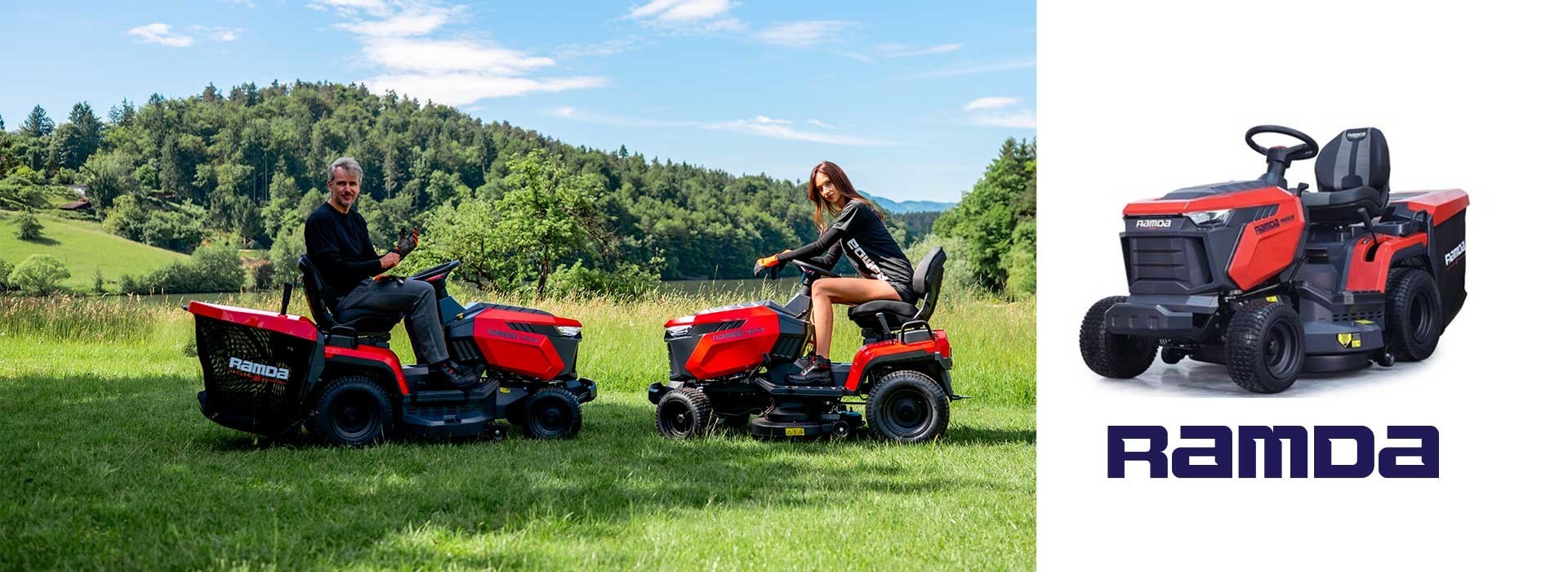 Vrtni traktorji in riderji